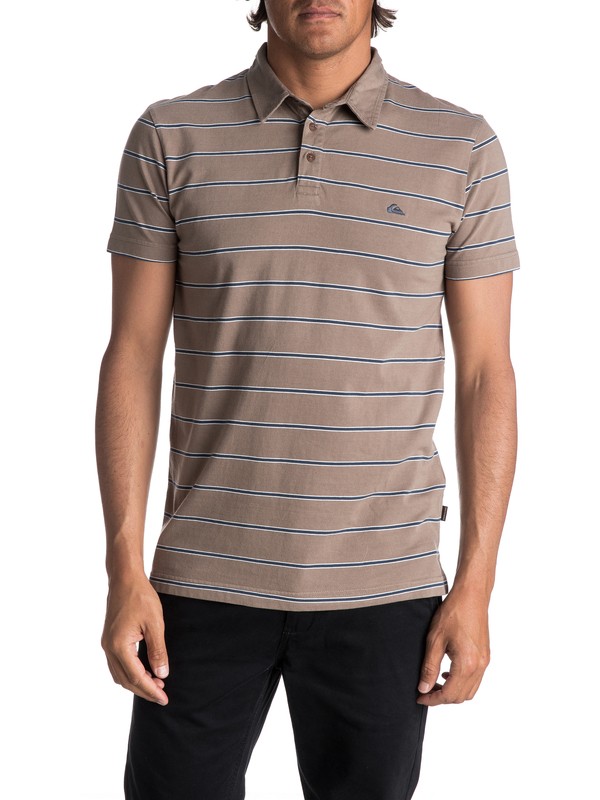 quiksilver, Watton - Polo Shirt, WATTON_FUNGI (sls3) 0 Watton - Polo Shirt EQYKT03667 Quiksilver