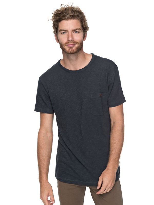 quiksilver, Low Tide Pocket Tee, BLUE NIGHTS (bst0) 0 Low Tide Pocket Tee EQYKT03683 Quiksilver