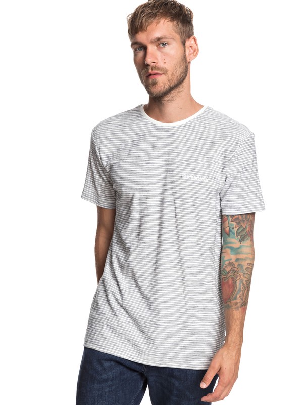 quiksilver, Ken Tin Tee, SNOW WHITE KEN TIN (wbk3) 0 Ken Tin Tee White EQYKT03687 Quiksilver