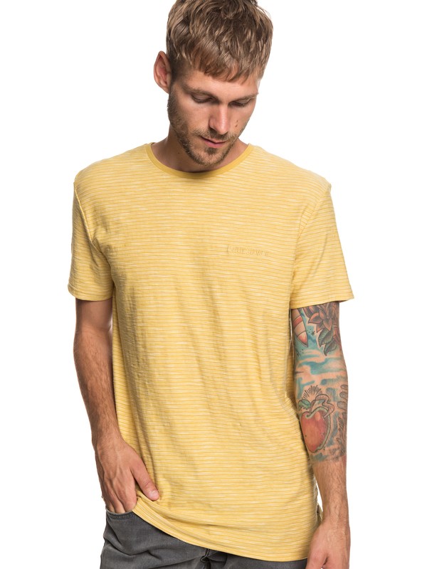 quiksilver, Ken Tin Tee, RATTAN KEN TIN (yhp3) 0 Ken Tin Tee Yellow EQYKT03687 Quiksilver