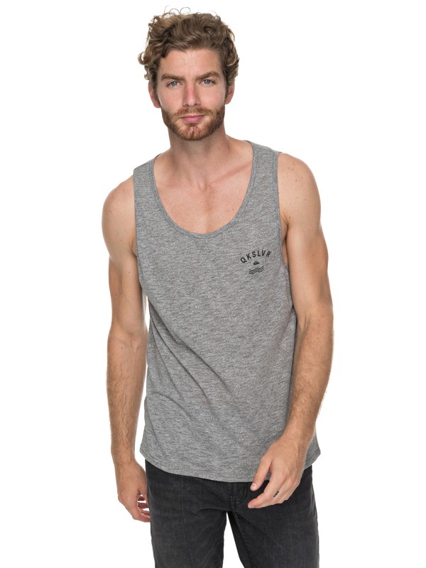 quiksilver, Skybreak - Haut sans manches, MEDIUM GREY HEATHER (kpvh) 0 Skybreak - Haut sans manches Noir EQYKT03702 Quiksilver
