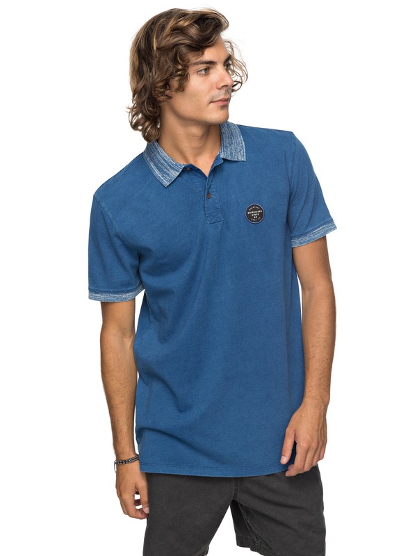 quiksilver, Polebreak - Polo pour Homme, BLUE USED (byl0) 0 Polebreak - Polo pour Homme EQYKT03713 Quiksilver