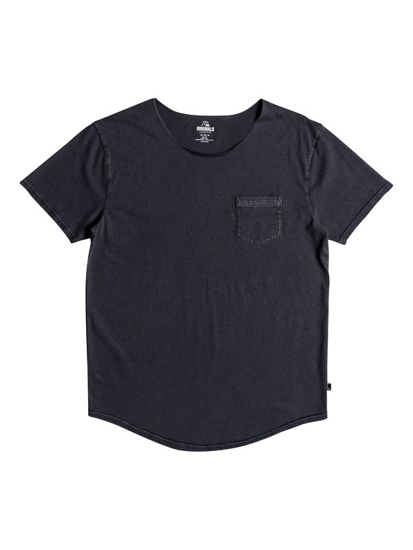 quiksilver, Surf Wash Raw Pocket Tee, BLUE NIGHTS (bst0) 0 Surf Wash Raw Pocket Tee EQYKT03738 Quiksilver