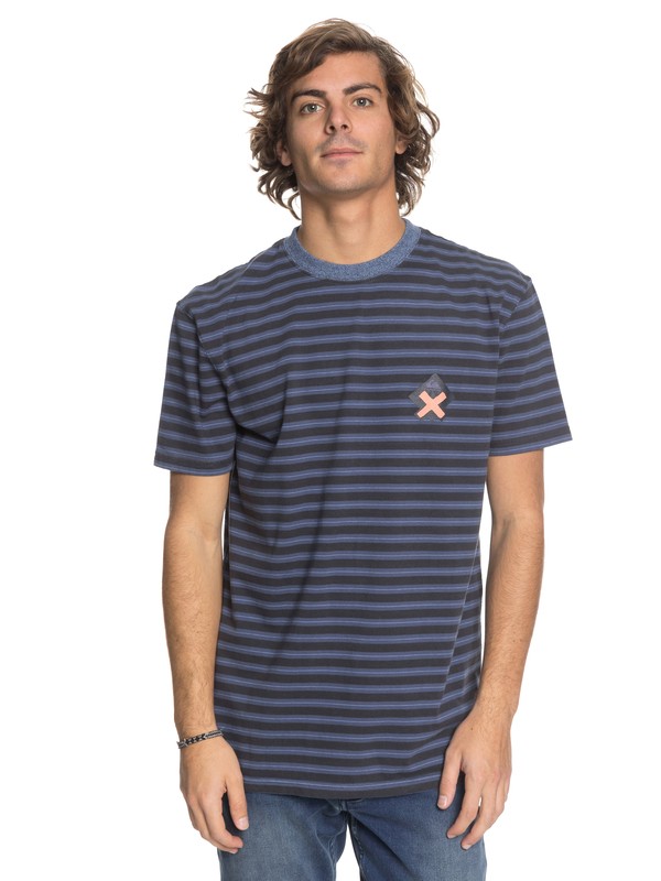 MAD WAX MINI STRIPES TEE EQYKT03748 0 Mad Wax Stripes - T-Shirt EQYKT03748 Quiksilver