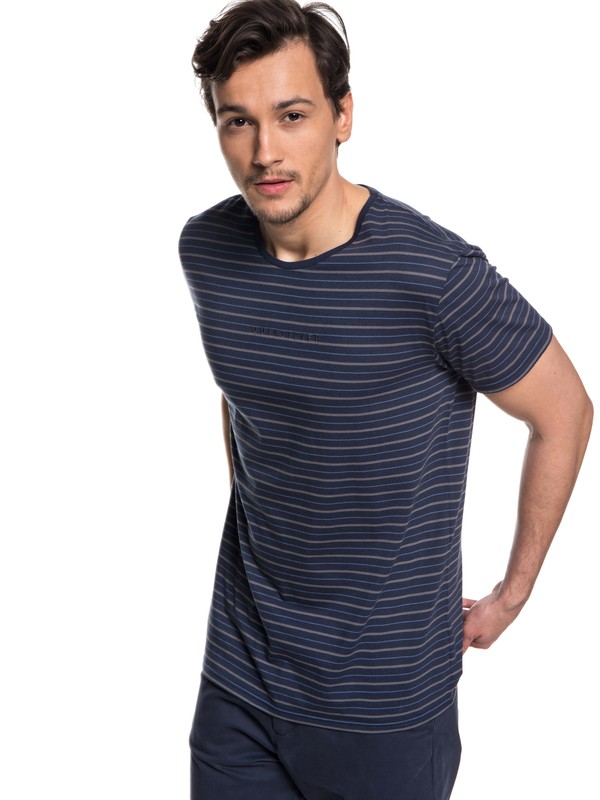 quiksilver, Koda Rocks - UPF 30 T-Shirt für Männer, BLUE NIGHT NEW CAPER ROCKS (bst3) 0 Koda Rocks - UPF 30 T-Shirt für Männer Blau EQYKT03754 Quiksilver