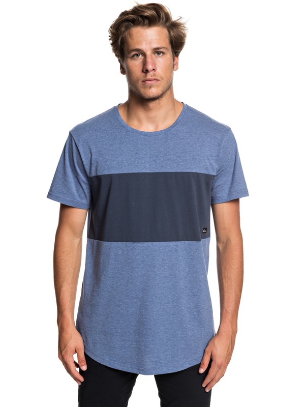 quiksilver, Kuju Technical Tee, BIJOU BLUE HEATHER (bngh) 0 Kuju Technical Tee Blue EQYKT03756 Quiksilver