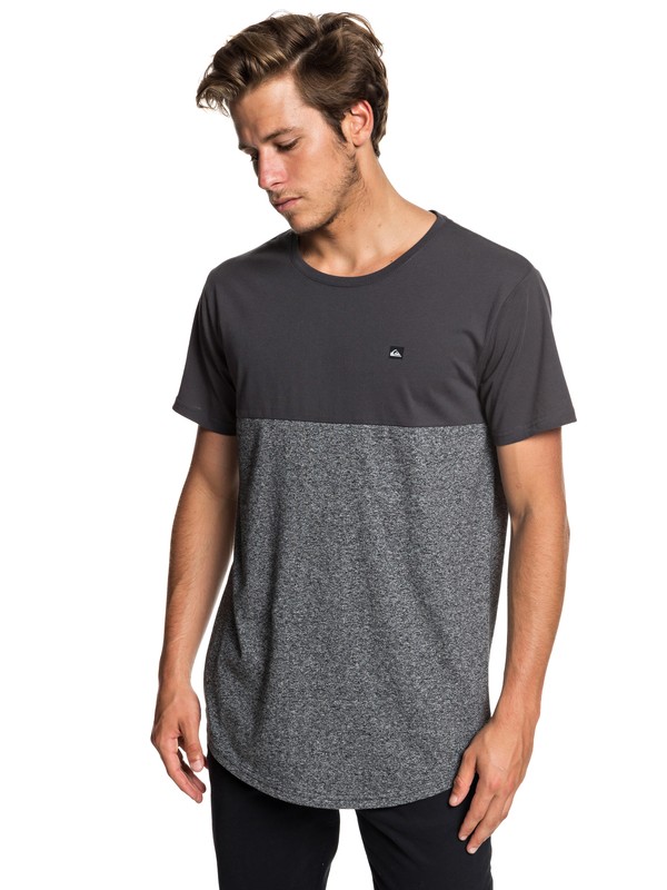 quiksilver, Men's Kuju Technical Tee, DARK GREY HEATHER (krph) 0 Men's Kuju Technical Tee Black EQYKT03756 Quiksilver