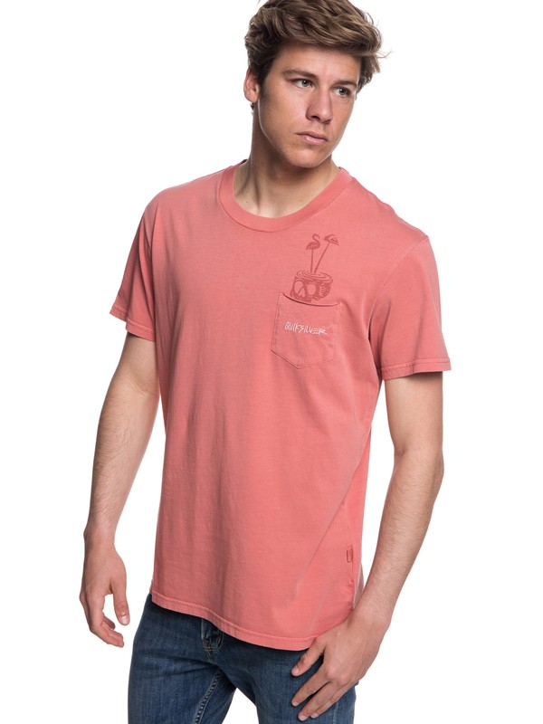 0 Skumel - T-Shirt for Men Pink EQYKT03760 Quiksilver