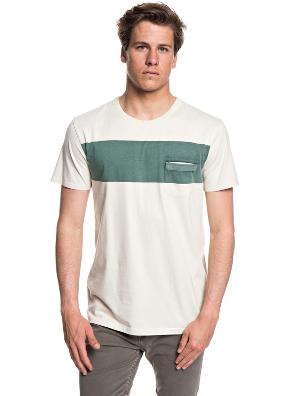 quiksilver, Sobu Lines Pocket Tee, DARK FOREST (bpg0) 0 Sobu Lines Pocket Tee Blue EQYKT03778 Quiksilver