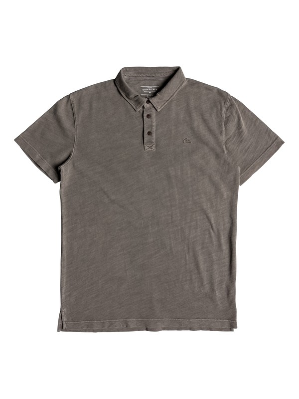 quiksilver, Everyday Sun Cruise Short Sleeve Polo Shirt, FALCON (szg0) 0 Everyday Sun Cruise Short Sleeve Polo Shirt Grey EQYKT03784 Quiksilver