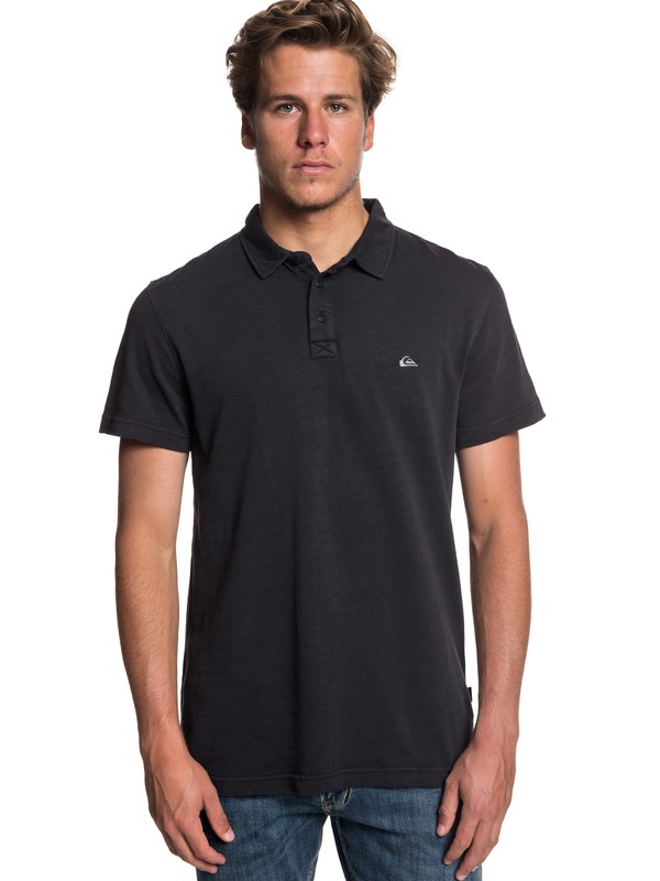 quiksilver, Everyday Sun Cruise Short Sleeve Polo Shirt, BLACK (kvj0) 0 Everyday Sun Cruise Short Sleeve Polo Shirt Black EQYKT03784 Quiksilver
