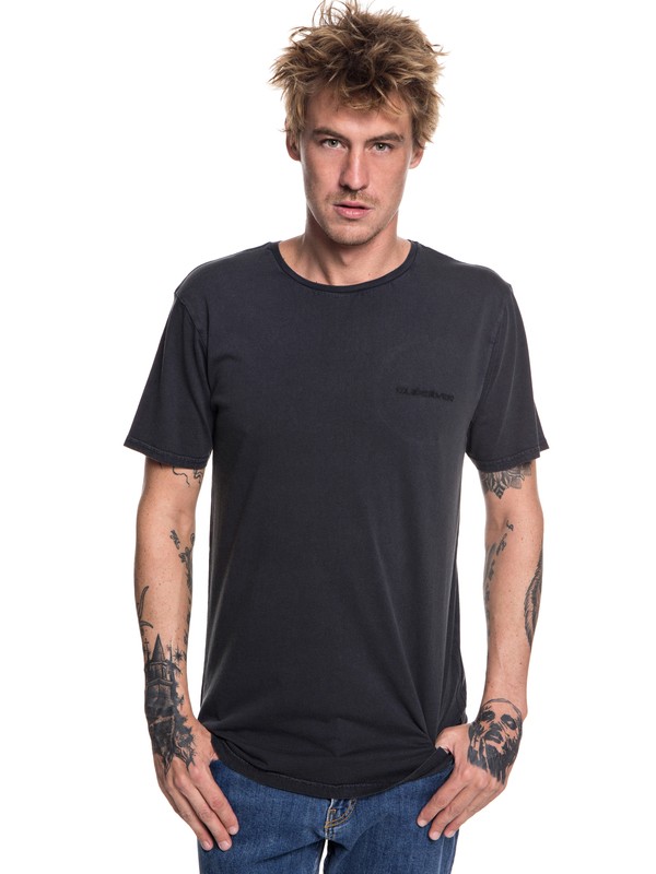 quiksilver, Acid Sun Tee, TARMAC (kta0) 0 Acid Sun Tee Black EQYKT03786 Quiksilver