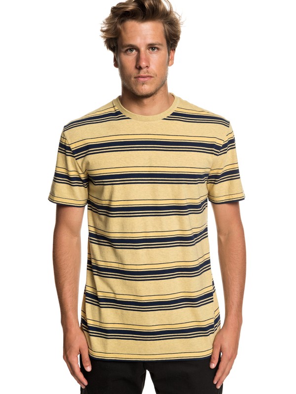 quiksilver, Deeper States Tee, RATTAN DEEPER STATE (yhp6) 0 Deeper States Tee Yellow EQYKT03833 Quiksilver