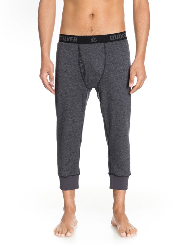 quiksilver, Travis Rice Descent Base Layer Bottoms, ASPHALT (kya0) 0 Travis Rice Descent Base Layer Bottoms EQYLW00037 Quiksilver