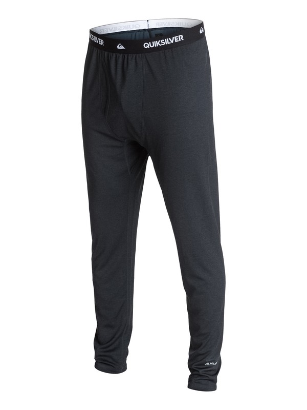 quiksilver, Mission Base-Layer Bottom, BLACK (kvj0) 0 Mission Base-Layer Bottom EQYLW03009 Quiksilver