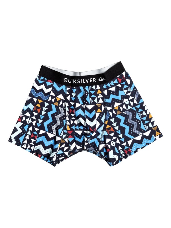 quiksilver, Boxer Poster - Boxer, VALARTA BLUE TRIBAL TETRIS (byh6) 0 Boxer Poster - Boxer Bleu EQYLW03025 Quiksilver