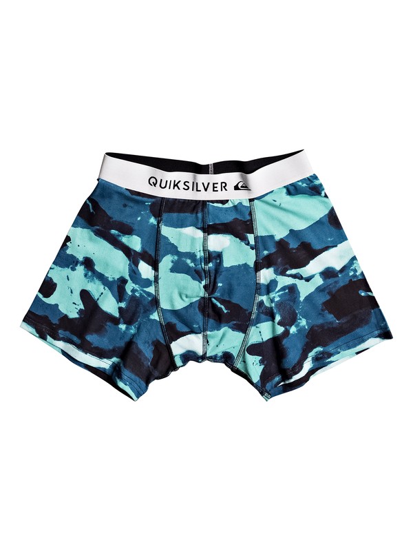 quiksilver, Boxer Poster - Boxer, MOROCCAN BLUE CAMO (bsg6) 0 Boxer Poster - Boxer Bleu EQYLW03031 Quiksilver