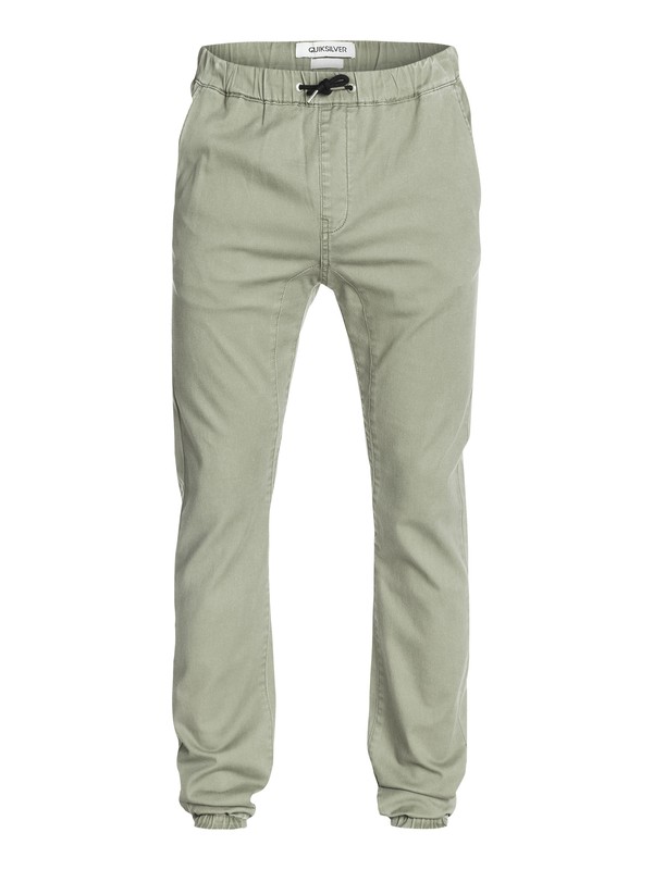 quiksilver, Fonic Pants, DUSTY OLIVE (gpb0) 0 Fonic Pants EQYNP03025 Quiksilver