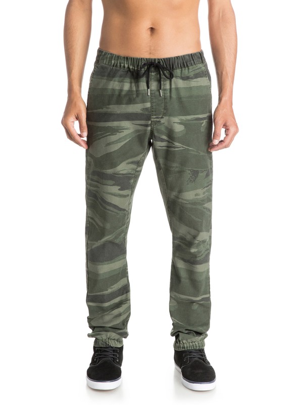 quiksilver, Fonic Camo Pants, FOREST NIGHT (csn0) 0 Fonic Camo Pants EQYNP03066 Quiksilver