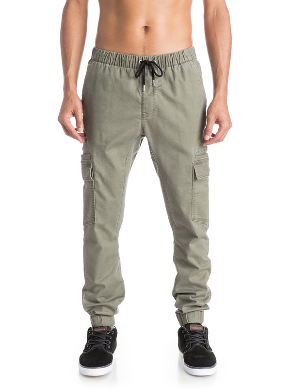 quiksilver, New Epiphone - Pantalon cargo, DUSTY OLIVE (gpb0) 0 New Epiphone - Pantalon cargo EQYNP03069 Quiksilver