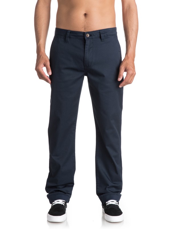quiksilver, Everyday Union - Pantalon chino, NAVY BLAZER (byj0) 0 Everyday Union - Pantalon chino EQYNP03094 Quiksilver