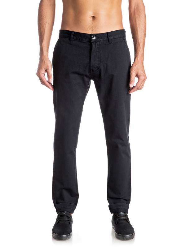 Cropped - Chino Pants EQYNP03121 0 Cropped - Chino Pants EQYNP03121 Quiksilver