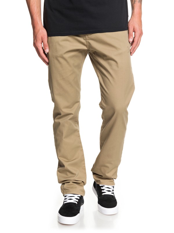 quiksilver, New Everyday Union Chinos, ELMWOOD (tmp0) 0 New Everyday Union Chinos Beige EQYNP03135 Quiksilver