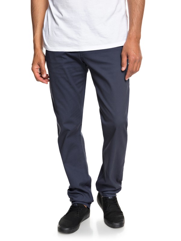 quiksilver, Krandy - Chinos for Men, BLUE NIGHTS (btk0) 0 Krandy - Chinos for Men Blue EQYNP03150 Quiksilver