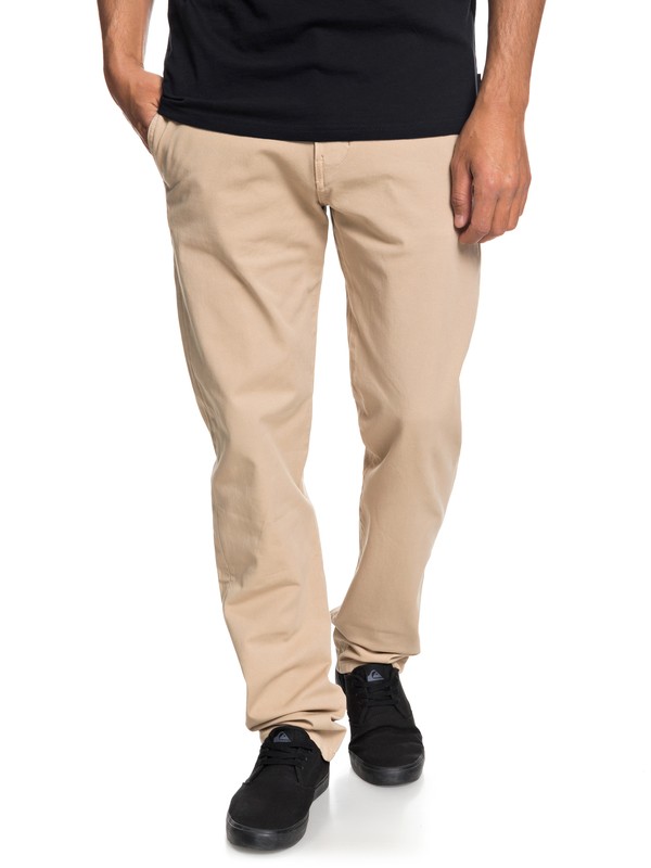 quiksilver, Krandy - Pantalon chino pour Homme, PLAGE (ckk0) 0 Krandy - Pantalon chino pour Homme Marron EQYNP03150 Quiksilver