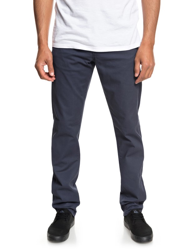 quiksilver, Krandy - Pantalón recto para Hombre, BLUE NIGHTS (btk0) 0 Krandy - Pantalón recto para Hombre Azul EQYNP03151 Quiksilver