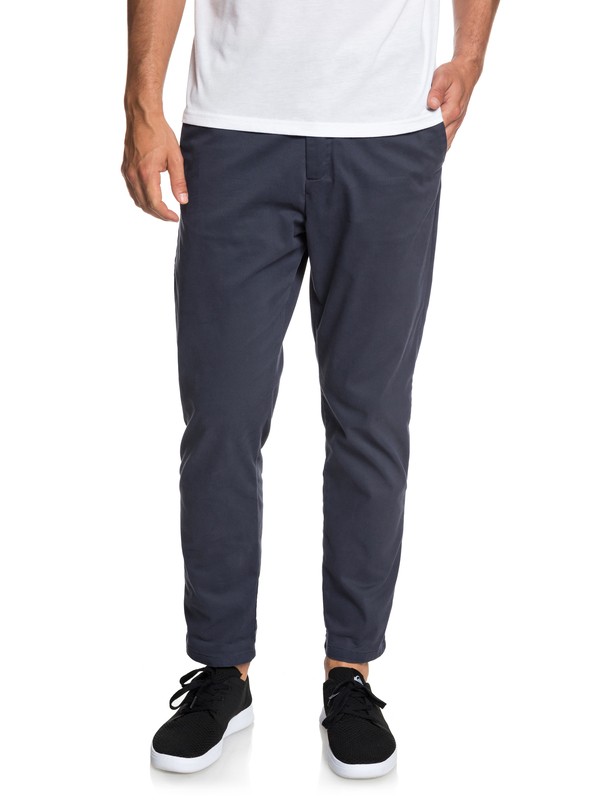 quiksilver, Pantalones tipo Chino cortos Qtrvl, BLUE NIGHTS (btk0) 0 Pantalones tipo Chino cortos Qtrvl Azul EQYNP03152 Quiksilver