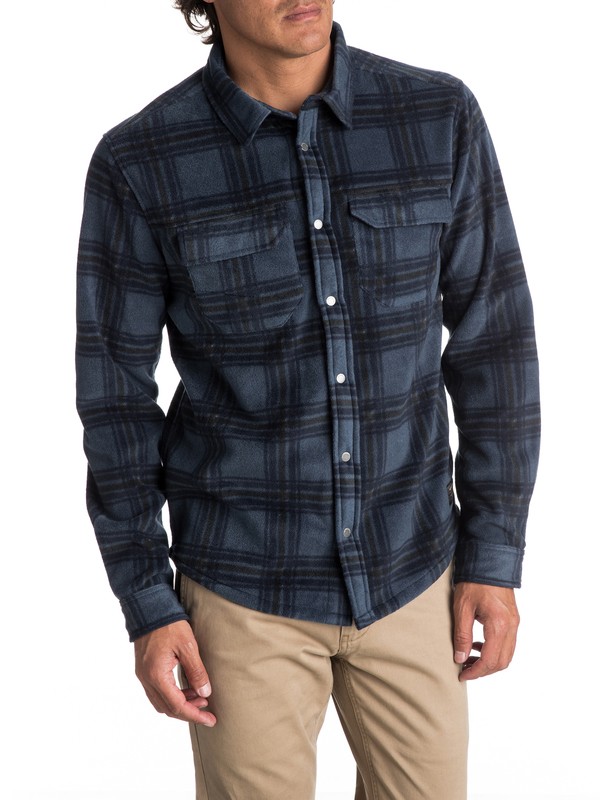 SURF DAYS EQYPF03025 0 Surf Days - Long Sleeve Polar Fleece Shirt EQYPF03025 Quiksilver