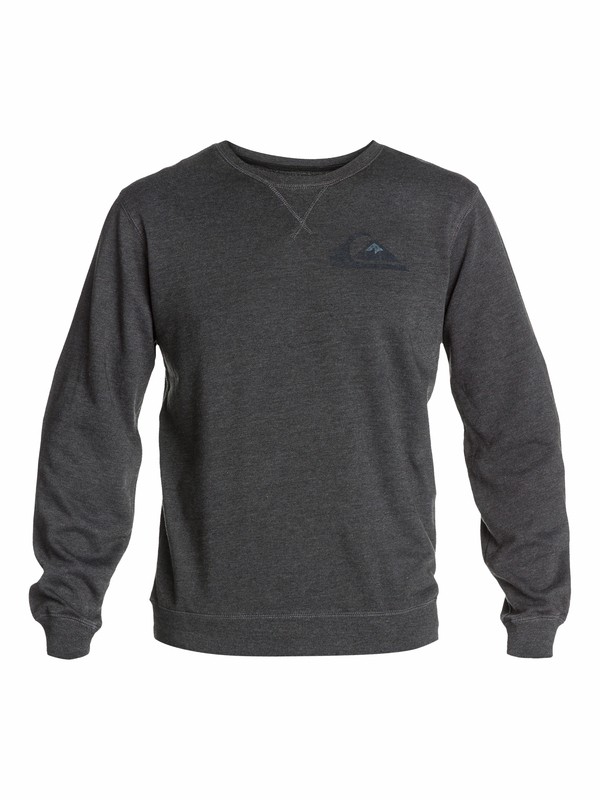 quiksilver, Prescott Crew M1, DARK CHARCOAL (kta0) 0 Prescott Crew M1 EQYSF03040 Quiksilver