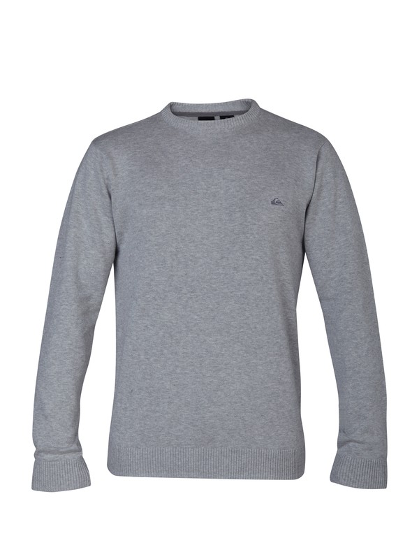 quiksilver, Gifford Crew, LIGHT GREY HEATHER (sgrh) 0 Gifford Crew EQYSW03000 Quiksilver
