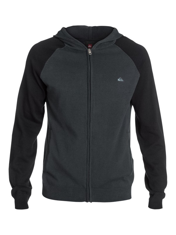 quiksilver, Creedence Zip, DARK CHARCOAL (kta0) 0 Creedence Zip EQYSW03004 Quiksilver