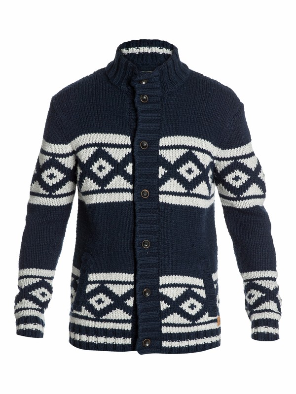 quiksilver, Budhi Sweater, NAVY BLAZER (byj0) 0 Budhi Sweater EQYSW03017 Quiksilver