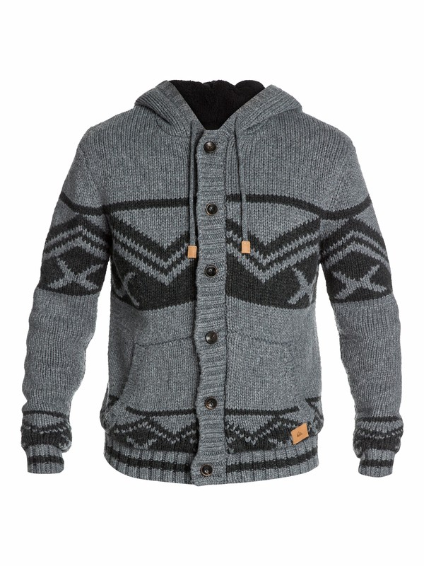 quiksilver, Conway, MEDIUM GREY HEATHER (kpwh) 0 Conway EQYSW03018 Quiksilver