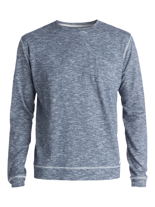quiksilver, Lindow Sweater, MEDIEVAL BLUE HEATHER (bteh) 0 Lindow Sweater EQYSW03074 Quiksilver