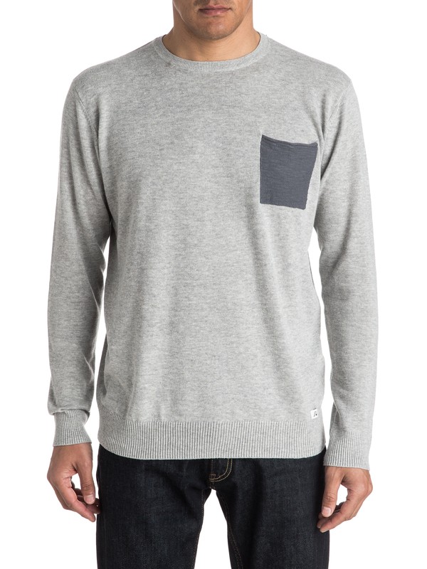 quiksilver, Pendle - Pull, ATHLETIC HEATHER (sgrh) 0 Pendle - Pull EQYSW03121 Quiksilver