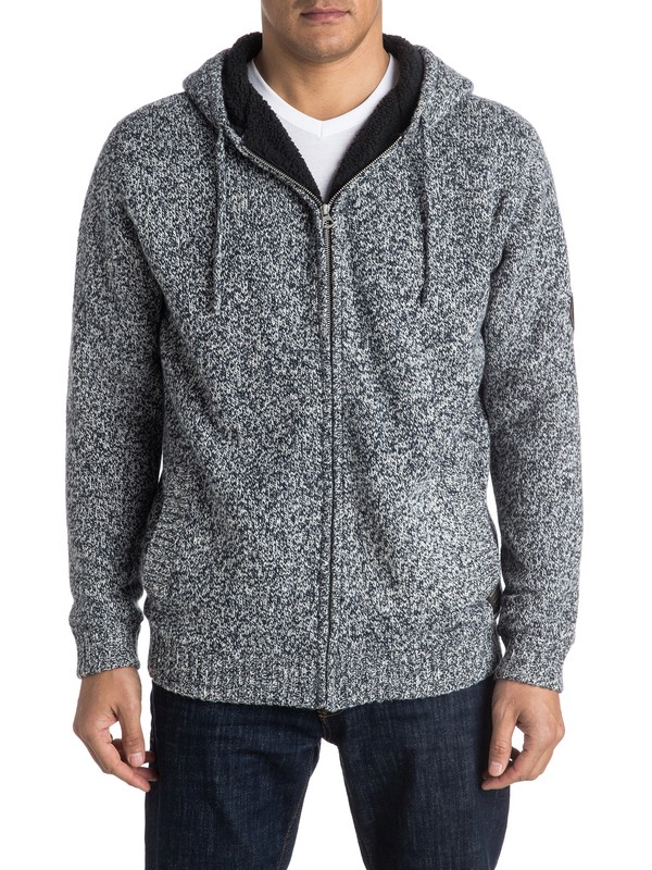 quiksilver, New Likoma - Sweat à capuche zippé, NAVY BLAZER HEATHER (byjh) 0 New Likoma - Sweat à capuche zippé EQYSW03140 Quiksilver