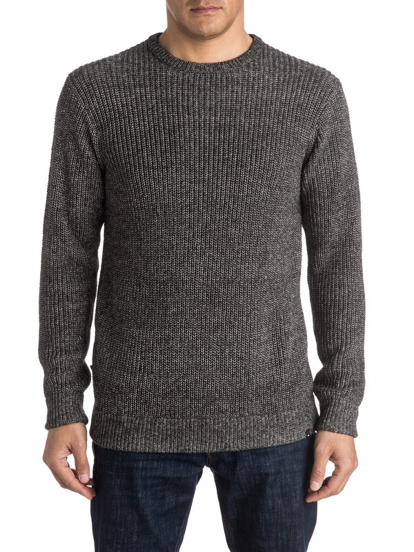 quiksilver, Step On Sweater, BLACK (kvj0) 0 Step On Sweater EQYSW03143 Quiksilver