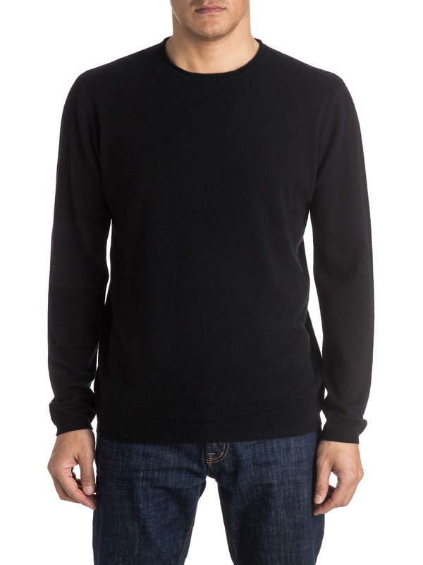 quiksilver, The Cashmere - Sweat, BLACK (kvj0) 0 The Cashmere - Sweat EQYSW03154 Quiksilver