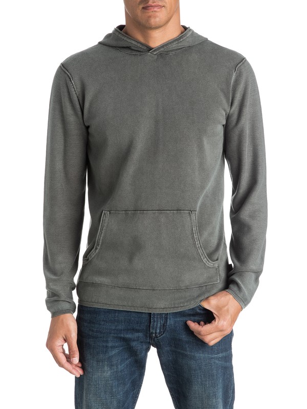 quiksilver, Astley - Hooded Jumper, TARMAC (kta0) 0 Astley - Hooded Jumper EQYSW03167 Quiksilver