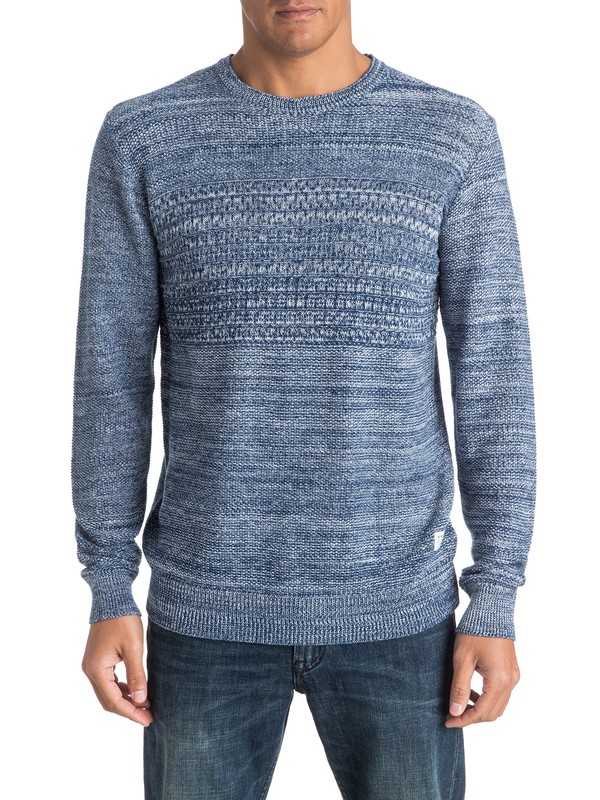 quiksilver, Ransom Picks - Pullover Chiné, ESTATE BLUE (bsw0) 0 Ransom Picks - Pullover Chiné EQYSW03169 Quiksilver