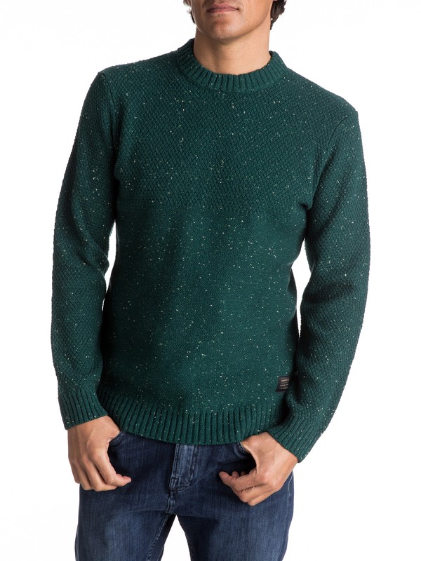 quiksilver, Panuku - Pull, PONDEROSA PINE (gtp0) 0 Panuku - Pull Vert EQYSW03203 Quiksilver