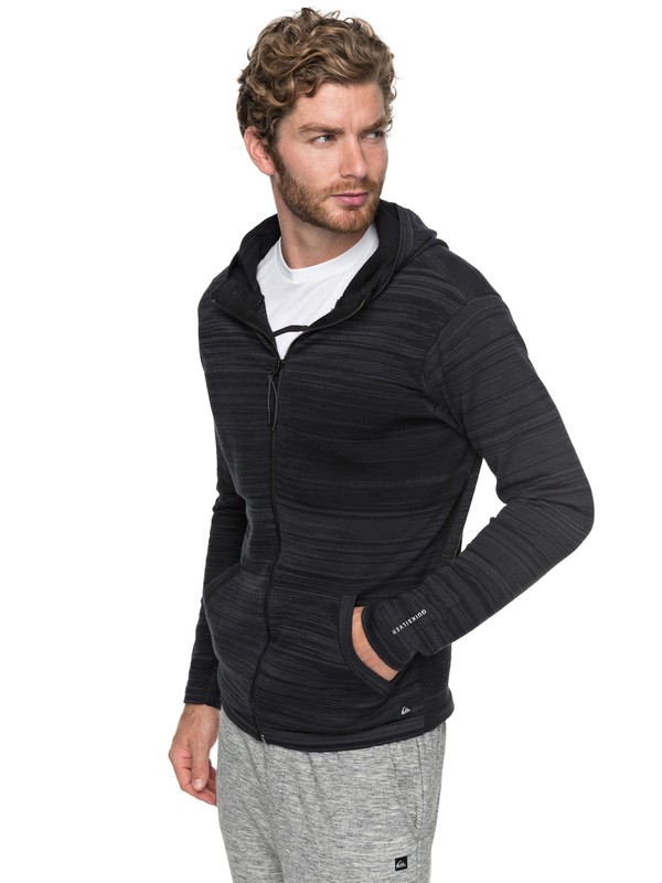 quiksilver, Highland - Sweatshirt zippé pour Homme, BLACK (kvj0) 0 Highland - Sweatshirt zippé pour Homme EQYSW03206 Quiksilver