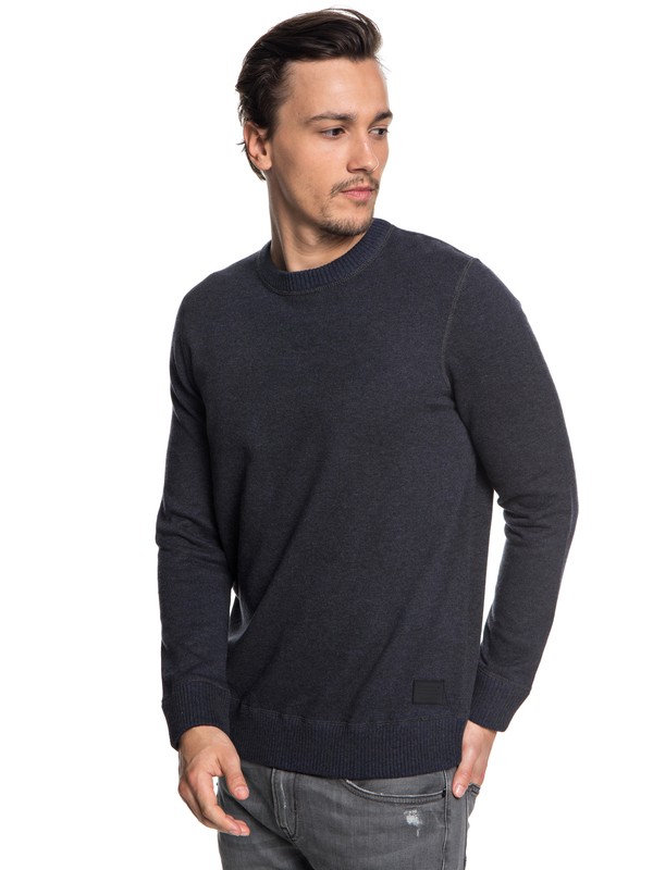 quiksilver, Seto Sea Sweater, DARK GREY HEATHER (krph) 0 Seto Sea Sweater EQYSW03218 Quiksilver