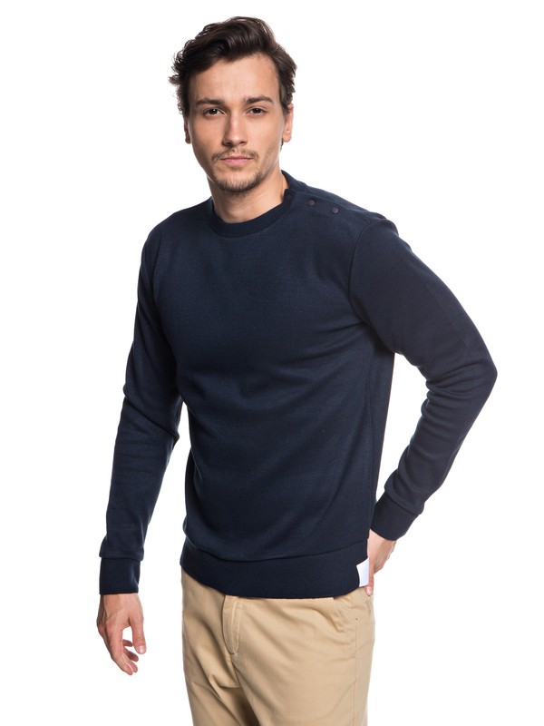 quiksilver, Quikbond - Gebondeter Pullover für Männer, NAVY BLAZER (byj0) 0 Quikbond - Gebondeter Pullover für Männer Blau EQYSW03220 Quiksilver