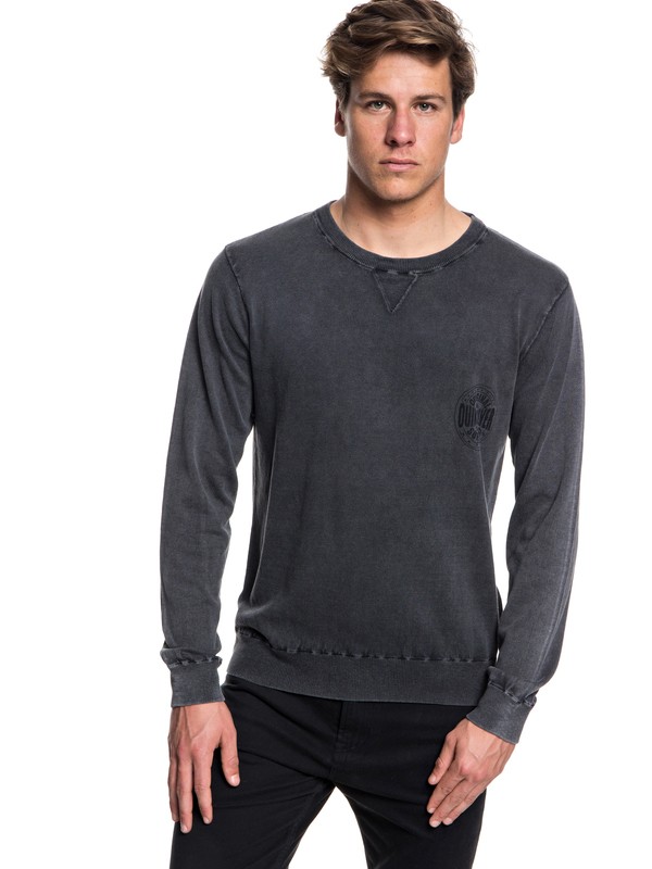 quiksilver, Miyako Reef - Jumper for Men, BLACK (kvj0) 0 Miyako Reef - Jumper for Men Black EQYSW03221 Quiksilver