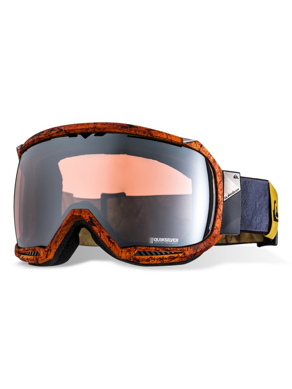 quiksilver, Travis Rice Hubble Goggles, BLACK YELLOW (bky) 0 Travis Rice Hubble Goggles EQYTG00011 Quiksilver